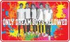 Teen Idol - One Direction Door Sign Only Dream Boys Allowed